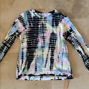 NWT reformation tie dye top